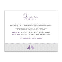Amethyst Invitation