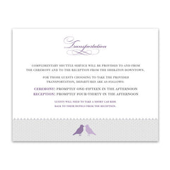 Amethyst Place Cards