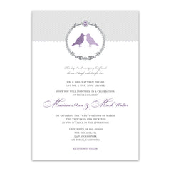 Amethyst Place Cards