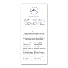 Amethyst Place Cards