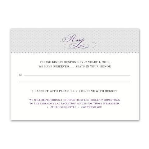 Amethyst Reply Card