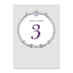 Amethyst Thank You Notecard