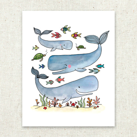 Whale Family