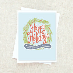 From Our Home To Yours Greeting Card Set