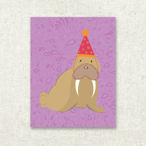 Birthday Walrus