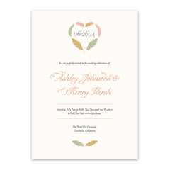 Kori Feathers Invitation