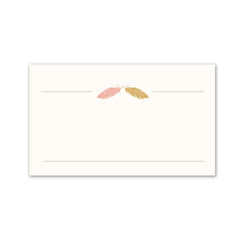 Kori Feathers Thank You Notecard