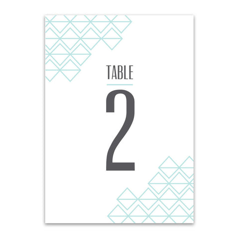 Quincy Table Numbers